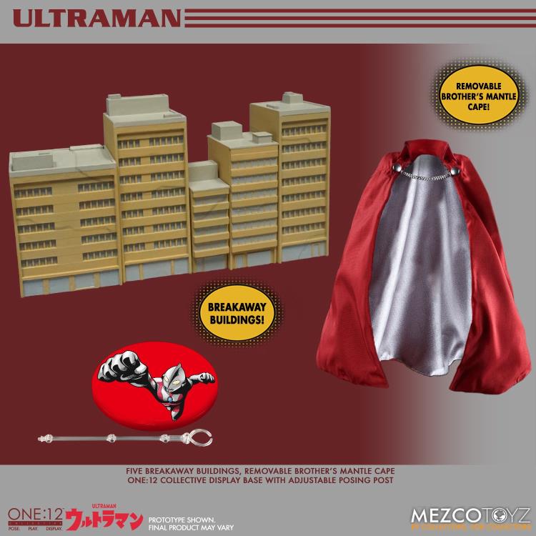 Mezco Toyz One:12 Collective: Ultraman Action Figure