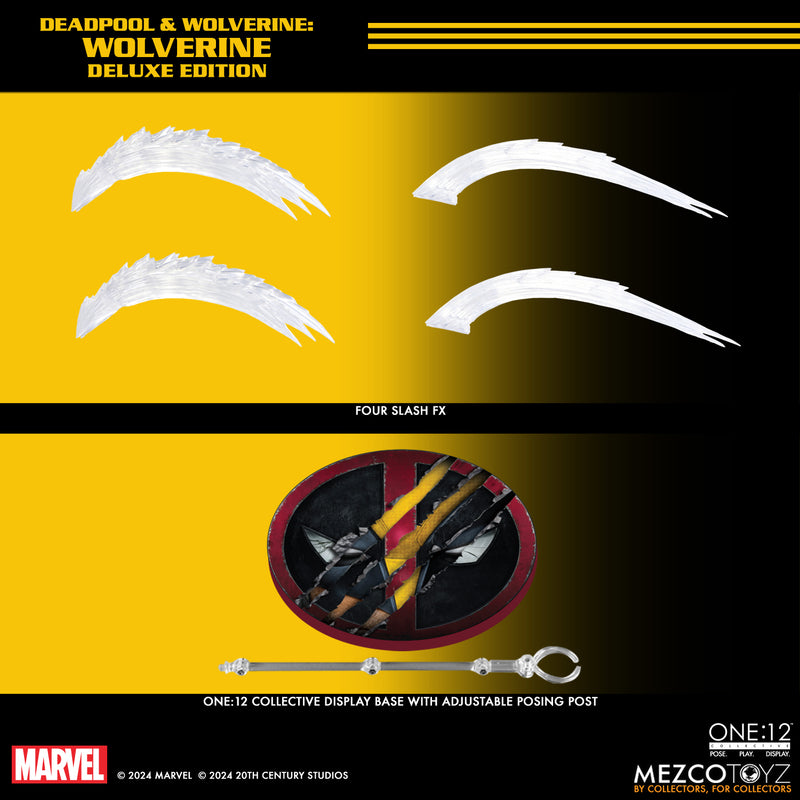 Mezco Toyz ONE:12 Collective Wolverine (Deluxe Edition) Action Figure