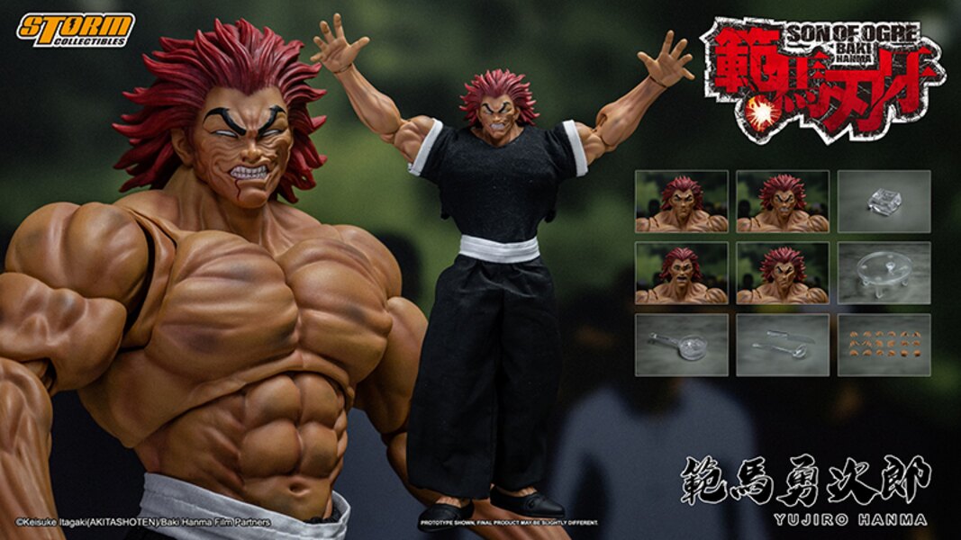 Storm Collectibles 1/12 Baki Hanma: Son of Ogre Yujiro Hanma (NYCC Special Edition) Action Figure