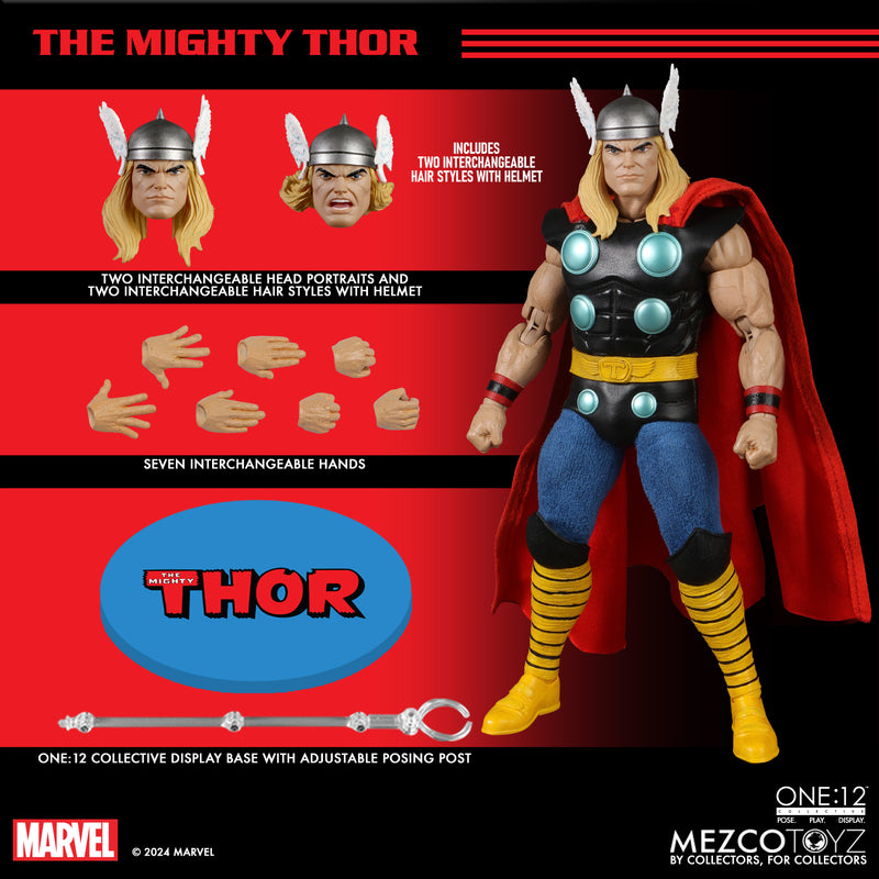 Mezco Toyz ONE:12 Collective Mighty Thor Action Figure