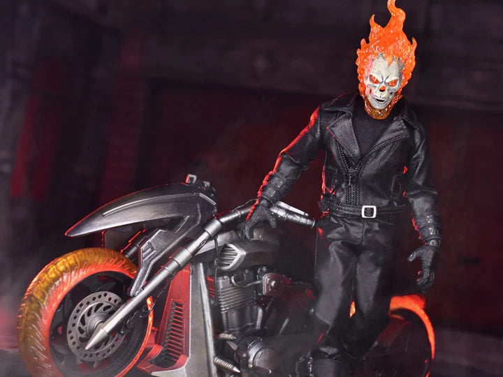 Mezco Toyz One:12 Collective: Ghost Rider & Hell Cycle Set Action Figure