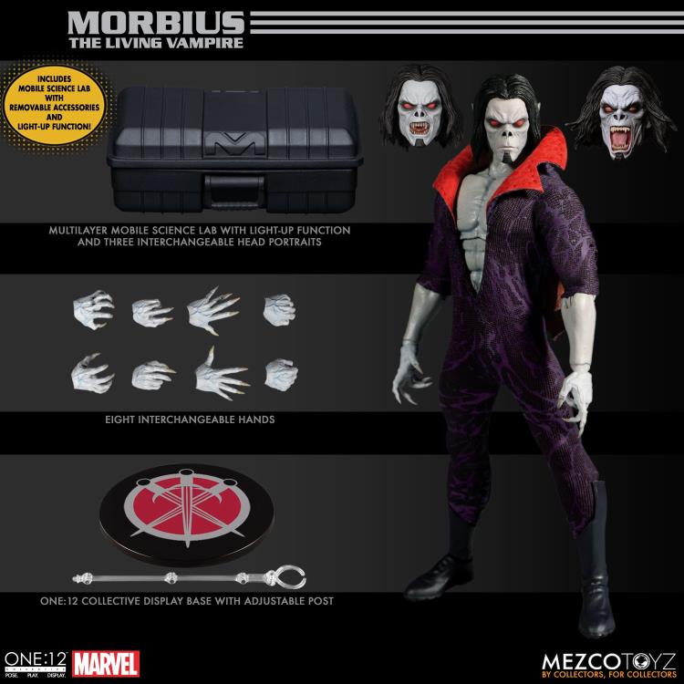 Mezco Toyz ONE:12 Collective: Morbius Action Figure