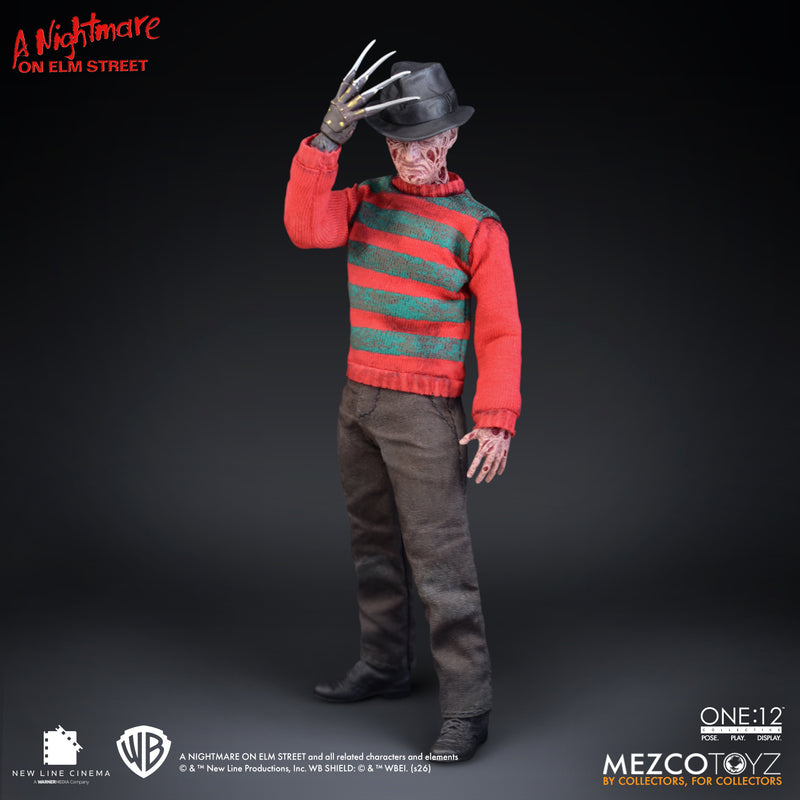Mezco Toyz ONE:12 Collective: A Nightmare on Elm Street (1984) Freddy Krueger Action Figure