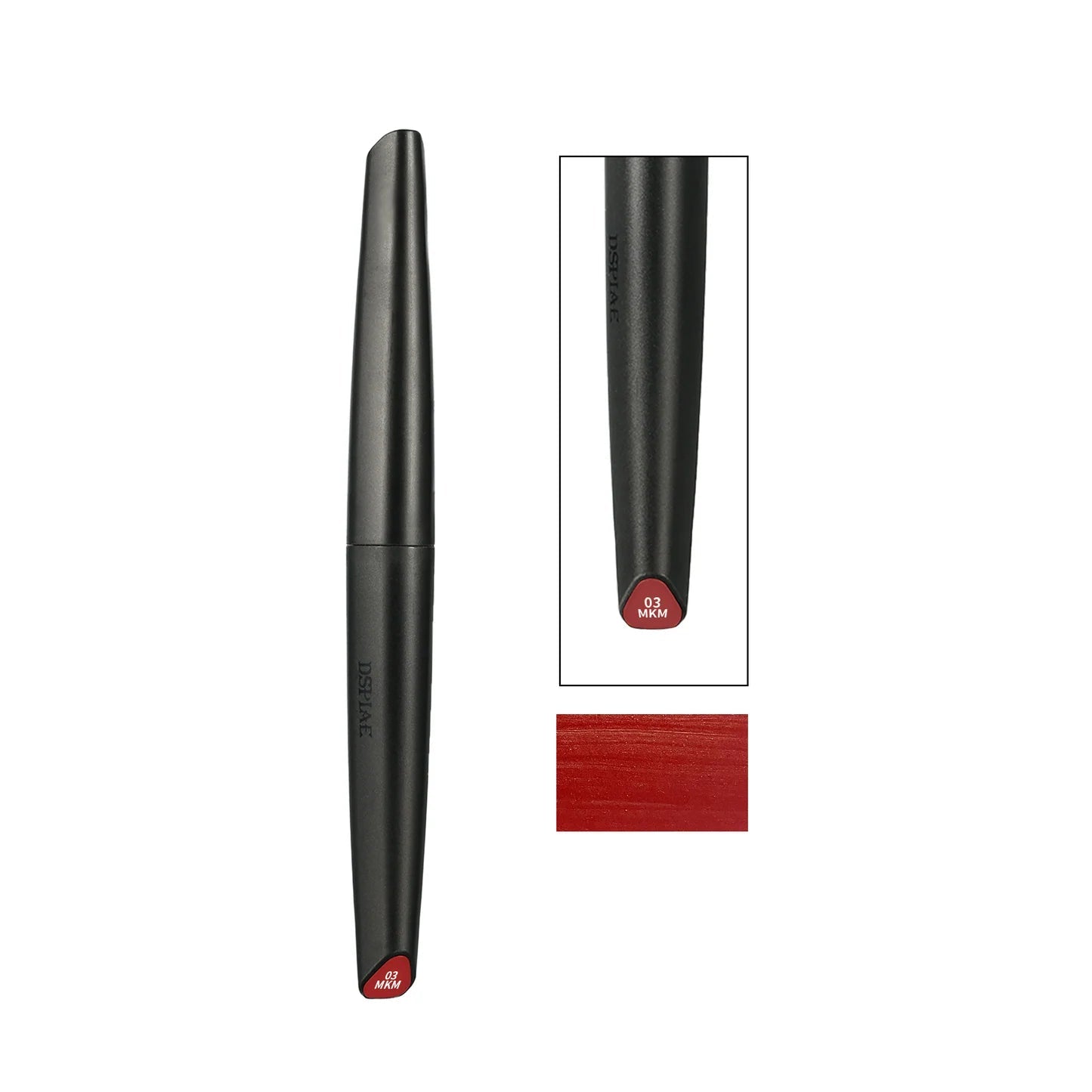 DSPIAE MKM-03 Soft Tip Acrylic Marker Metallic Red