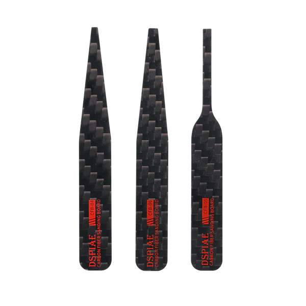 DSPIAE CFB-S02 Irregular Carbon Fiber Sanding Stick Set of 3