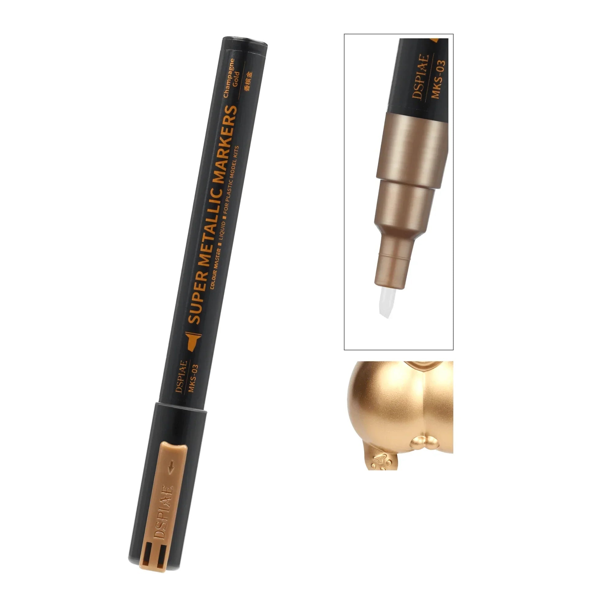 DSPIAE MKS-03 Super Metallic Marker Champagne Gold