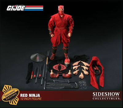 Sideshow Collectible 1/6 G.I. Joe The Enemy Red Ninja Sixth Scale Figure