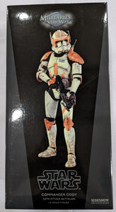 Sideshow Collectible 1/6 Star Wars Militaries of Star Wars 212th Attack Battalion: Commander Cody Sixth Scale Figure *Open Box*