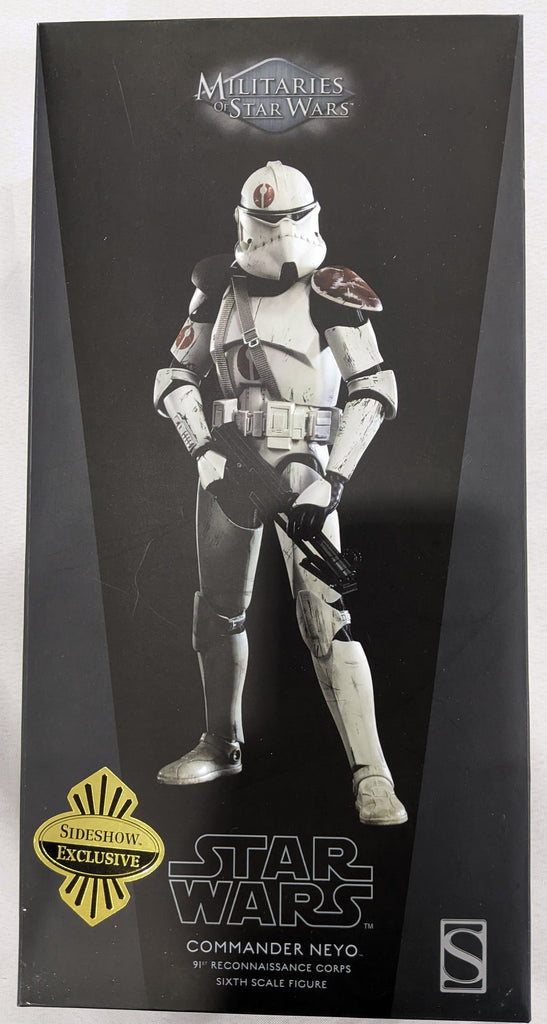 Sideshow Collectible 1/6 Star Wars Militaries of Star Wars 91st Reconnaissance Corps Commander Neyo Sixth Scale Figure *Open Box*