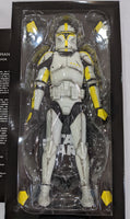 Sideshow Collectible 1/6 Star Wars Militaries of Star Wars Clone Commander Phase I Armor Sixth Scale Figure *Open Box*