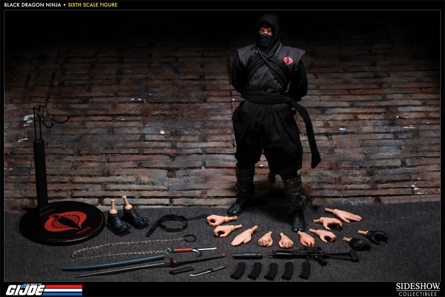 Sideshow Collectible 1/6 G.I. Joe Ninja Warrior Black Dragon Sixth Scale Figure