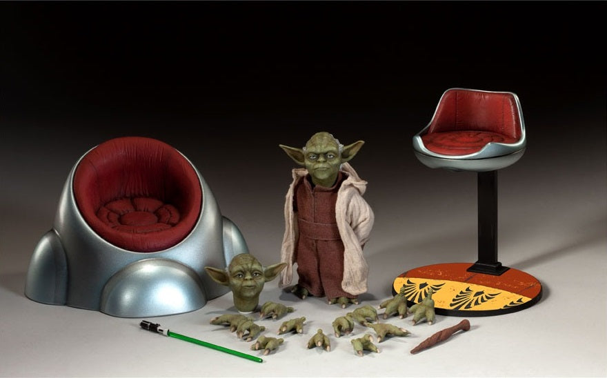 Sideshow Collectible 1/6 Star Wars Yoda Jedi Master Sixth Scale Figure