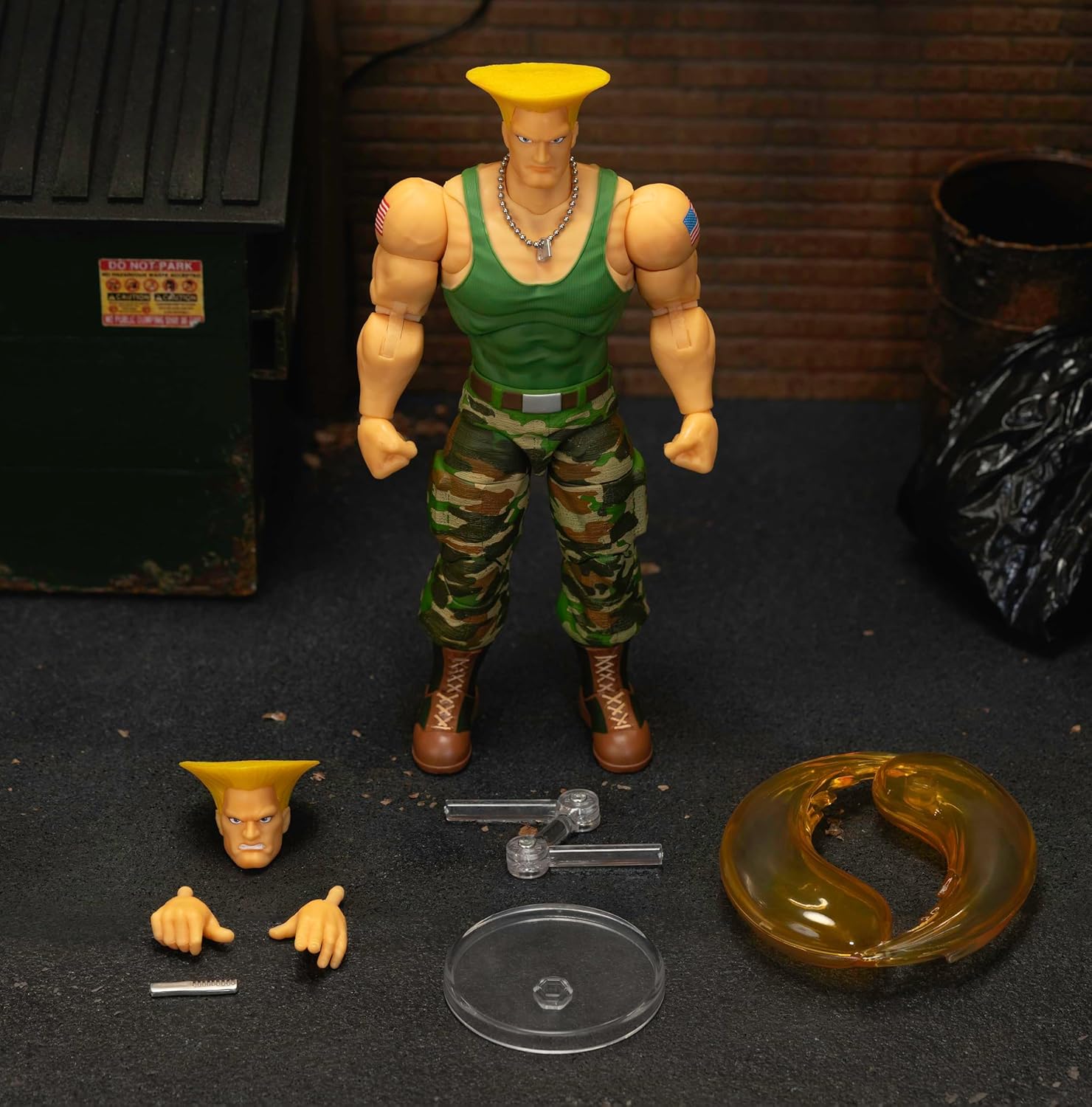 Jada Toys 1/12 Ultra Street Fighter II: The Final Challengers Guile Action Figure