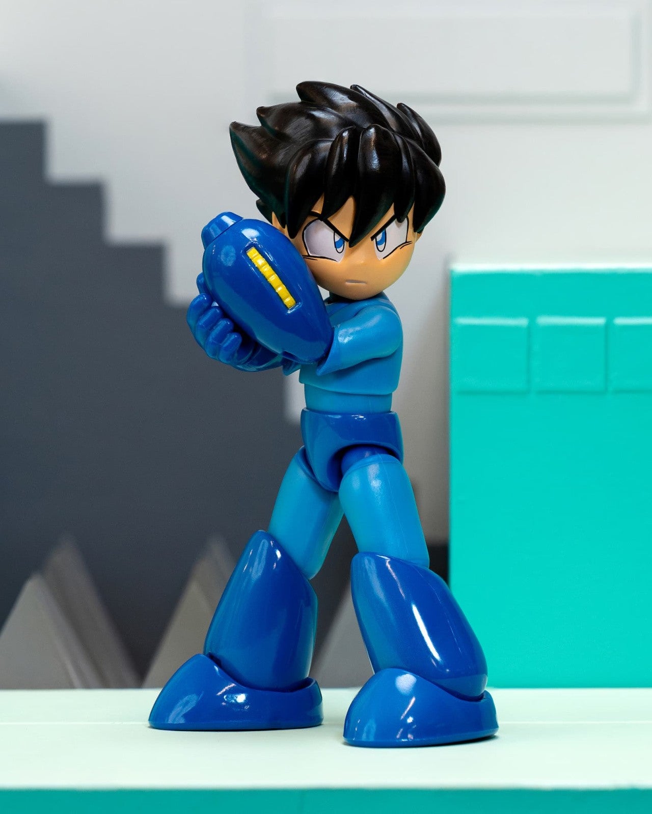 Jada Toys 1/12 Megaman Mega Man Deluxe Action Figure