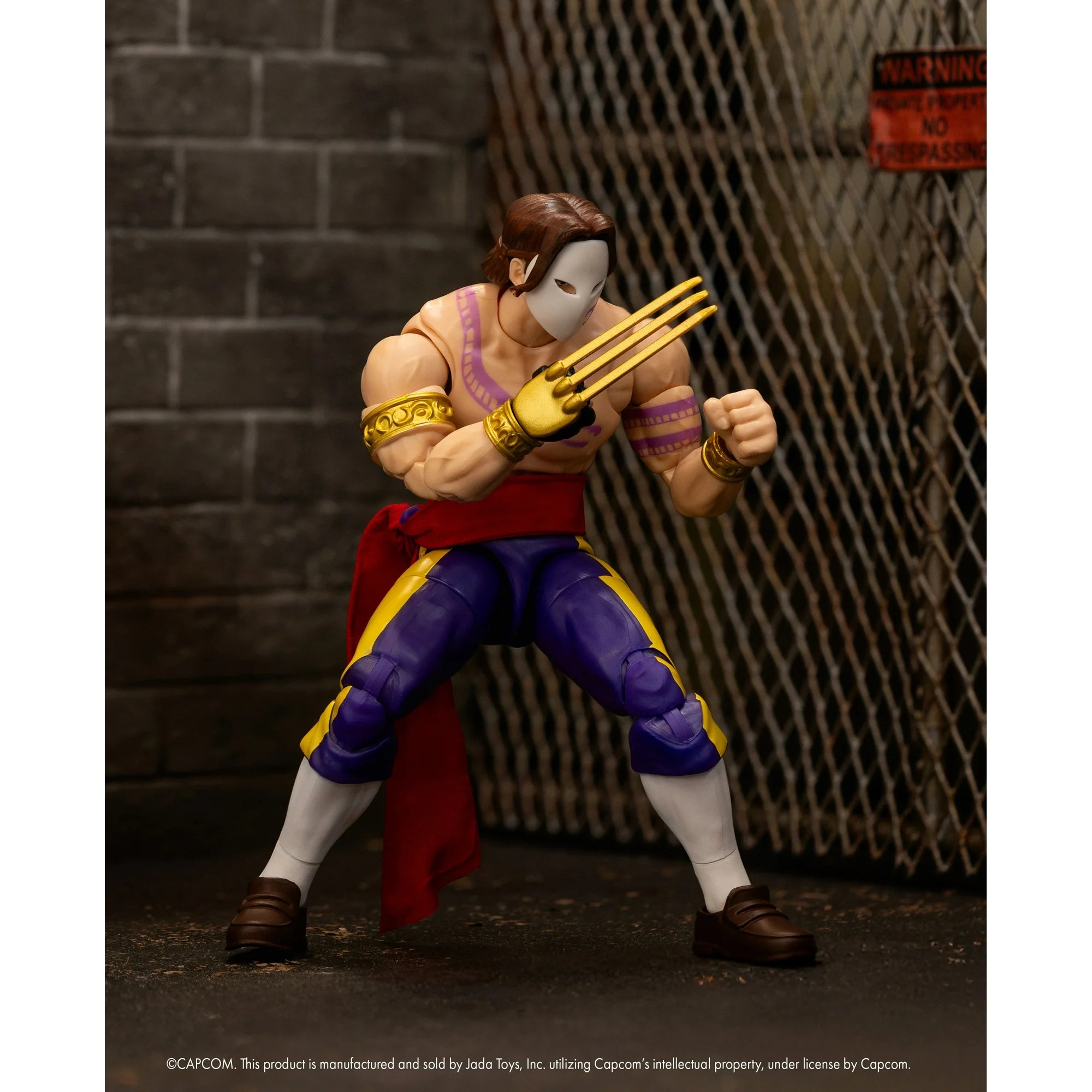 Jada Toys 1/12 Ultra Street Fighter II: The Final Challengers Vega Action Figure