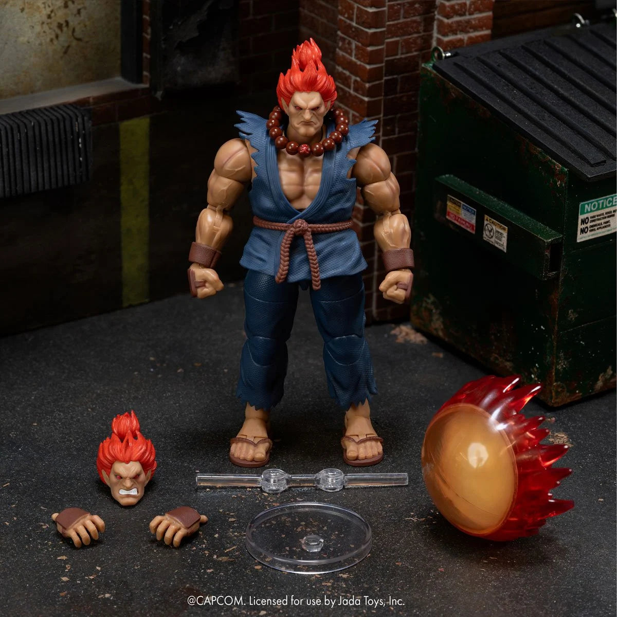 Jada Toys 1/12 Ultra Street Fighter II: The Final Challengers Akuma Action Figure