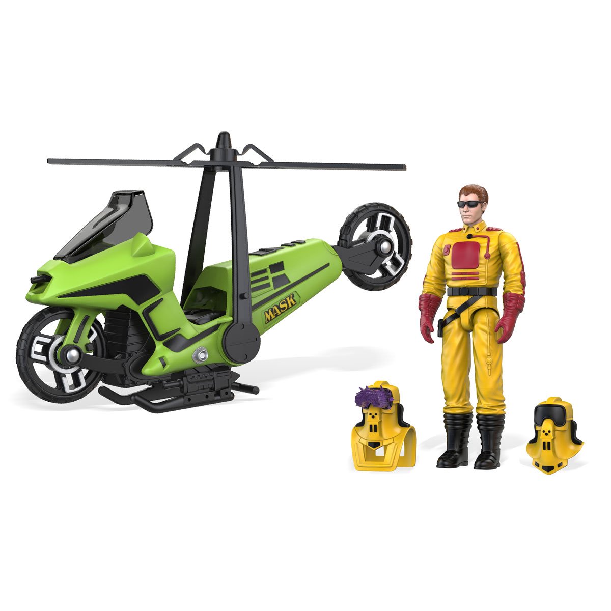 The Loyal Subjects M.A.S.K. Condor Vehicle with Brad Turner Action Figure