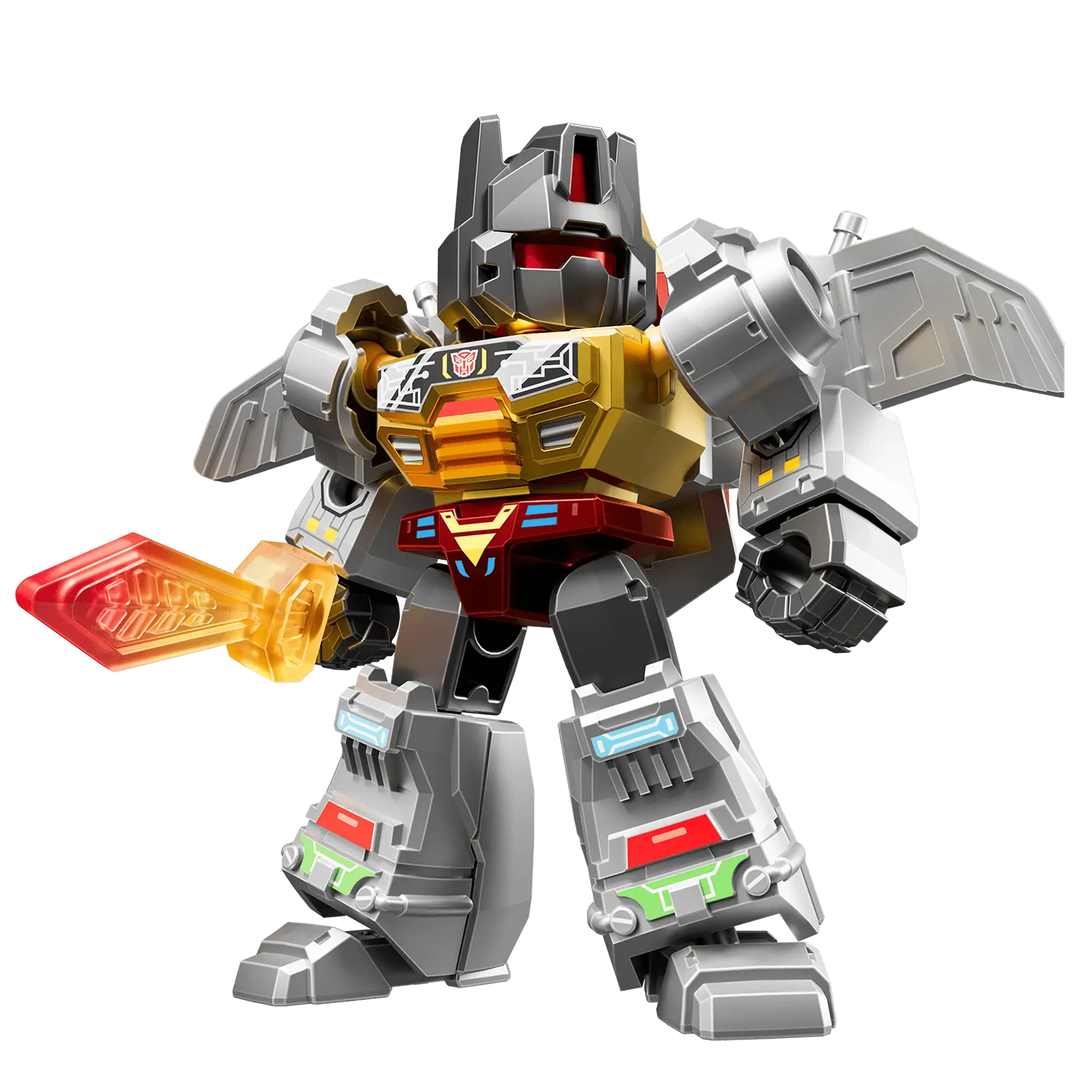 Blokees Transformers Model Kits Defender Version #03 Heavy Metal War Mystery Box Trading Figure Set of 12