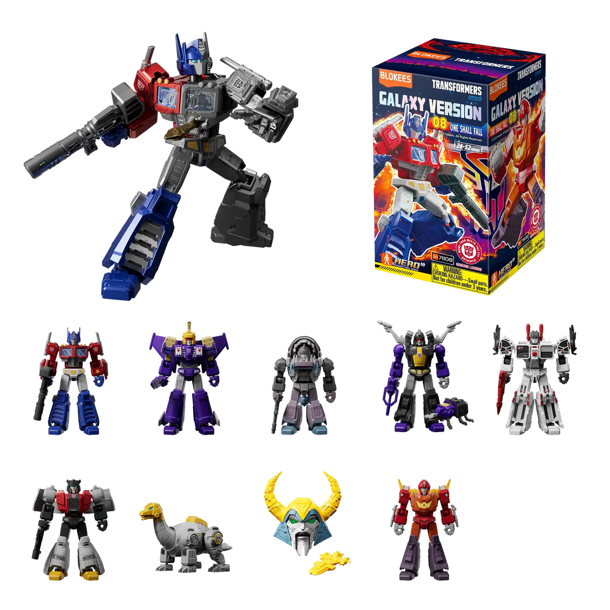 Fun Kit Transformers Blokees Transformers Model Kits Experience Galaxy Version #08 One Shal