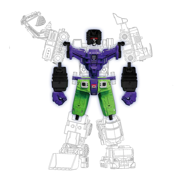 Blokees Transformers Defender Devastator Combining Accessory Kit