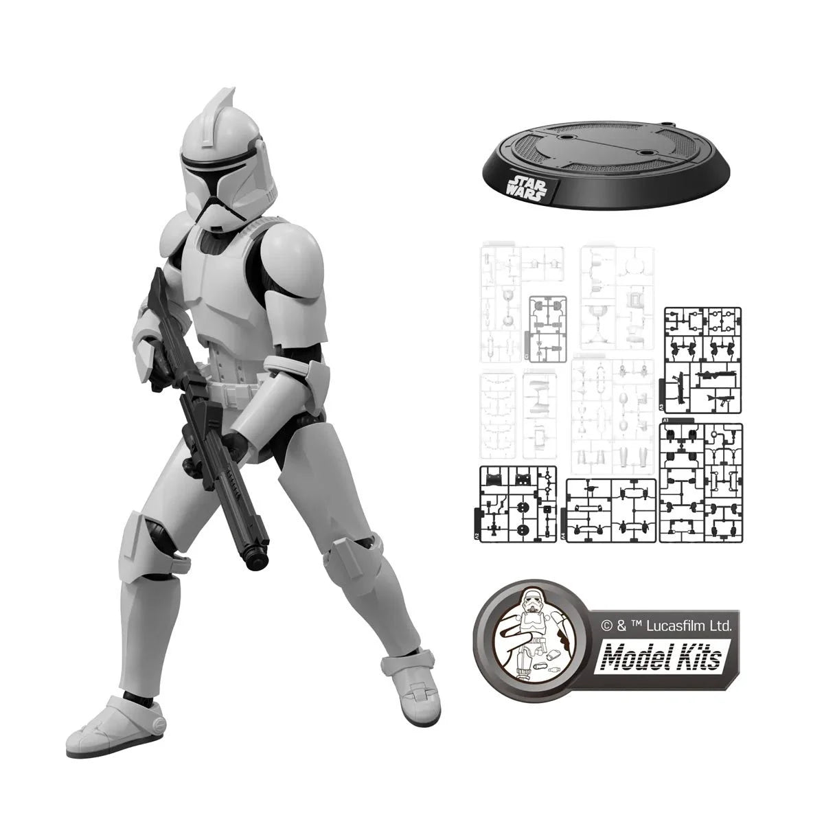 Blokees Star Wars Champion Class CC07 Clone Trooper (Attack of the Clones) Model Kit
