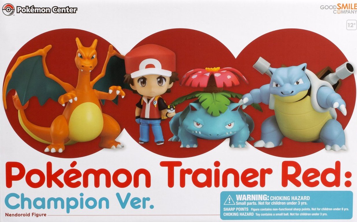 Nendoroid Pokemon Trainer Red: Champion Ver. (Pokemon Center Exclusive)