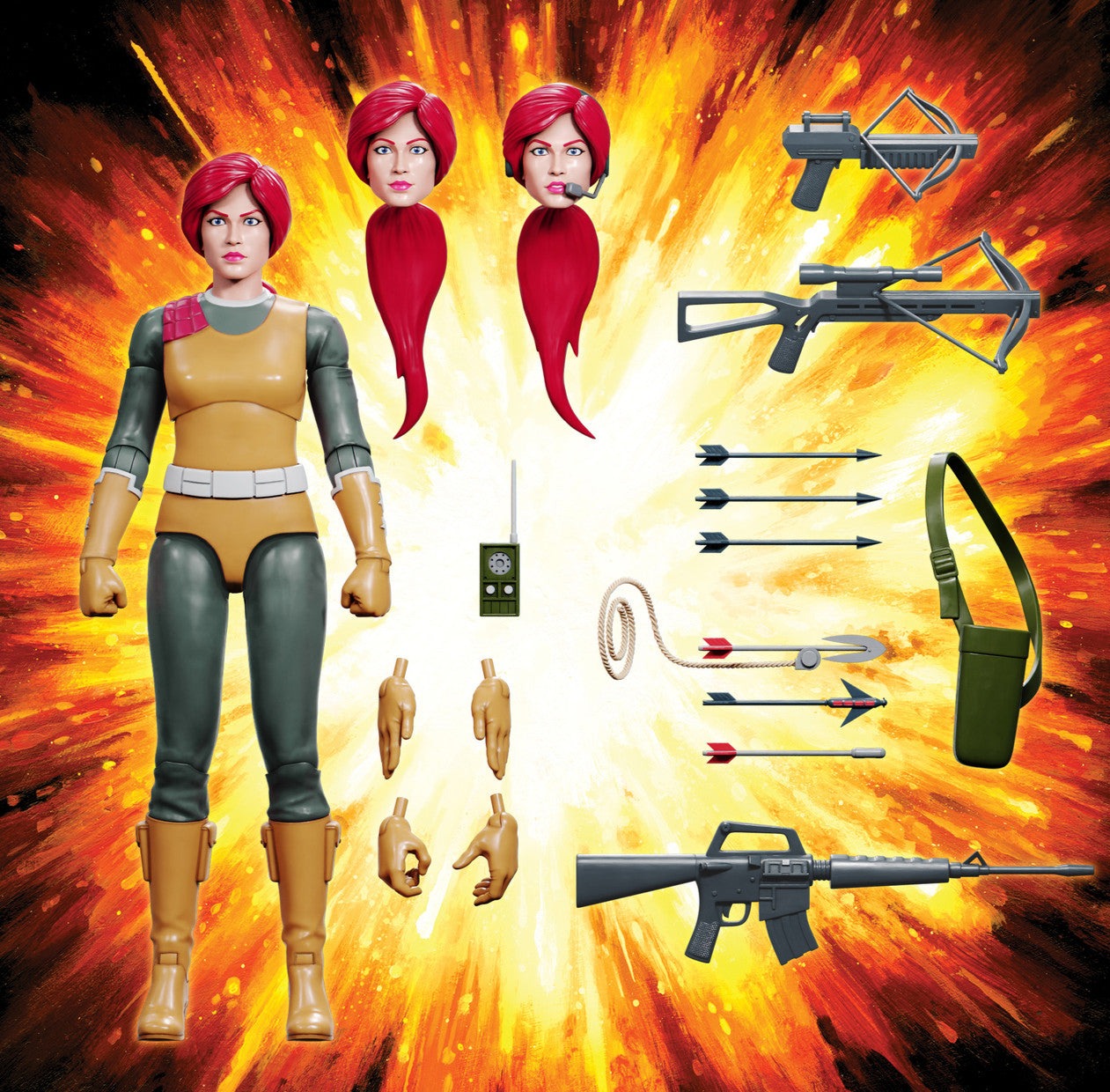 Super7 G.I. Joe Ultimates Scarlett Action Figure