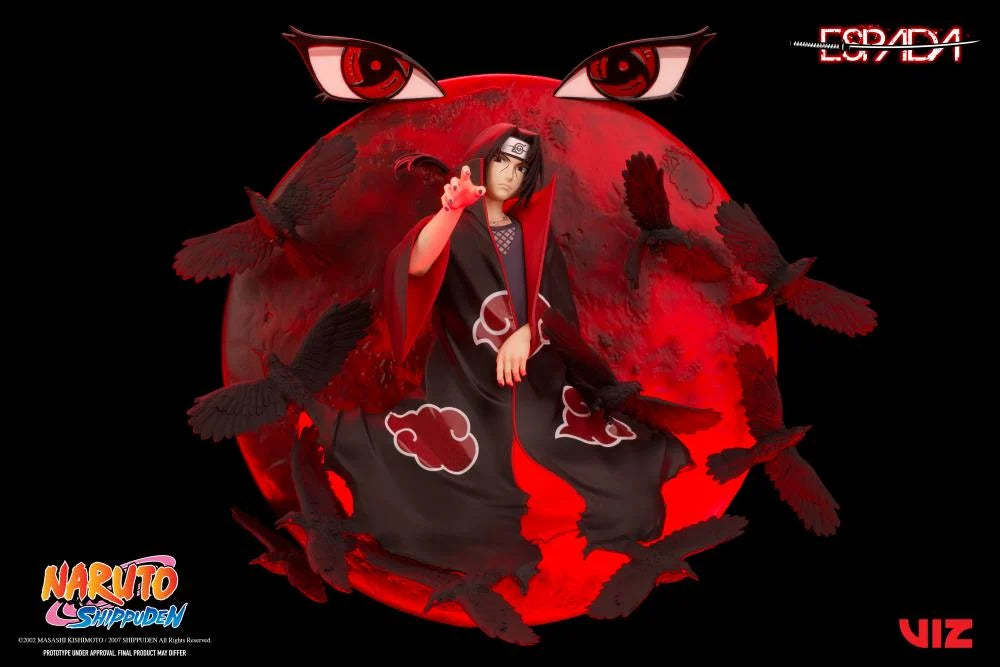 Espada Art 1/8 Naruto: Shippuden Itachi Uchiha Scale Wall Statue Figure