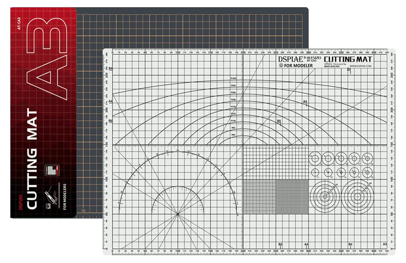 DSPIAE AT-CA3 Double-Sided Cutting Mat A3 Size