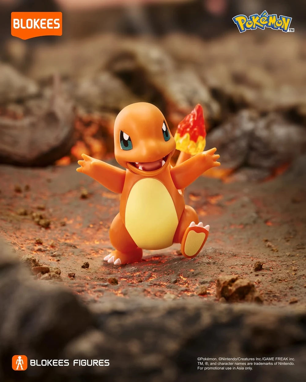 Blokees Pokemon Classic Class CV-S Charmander Model Kit