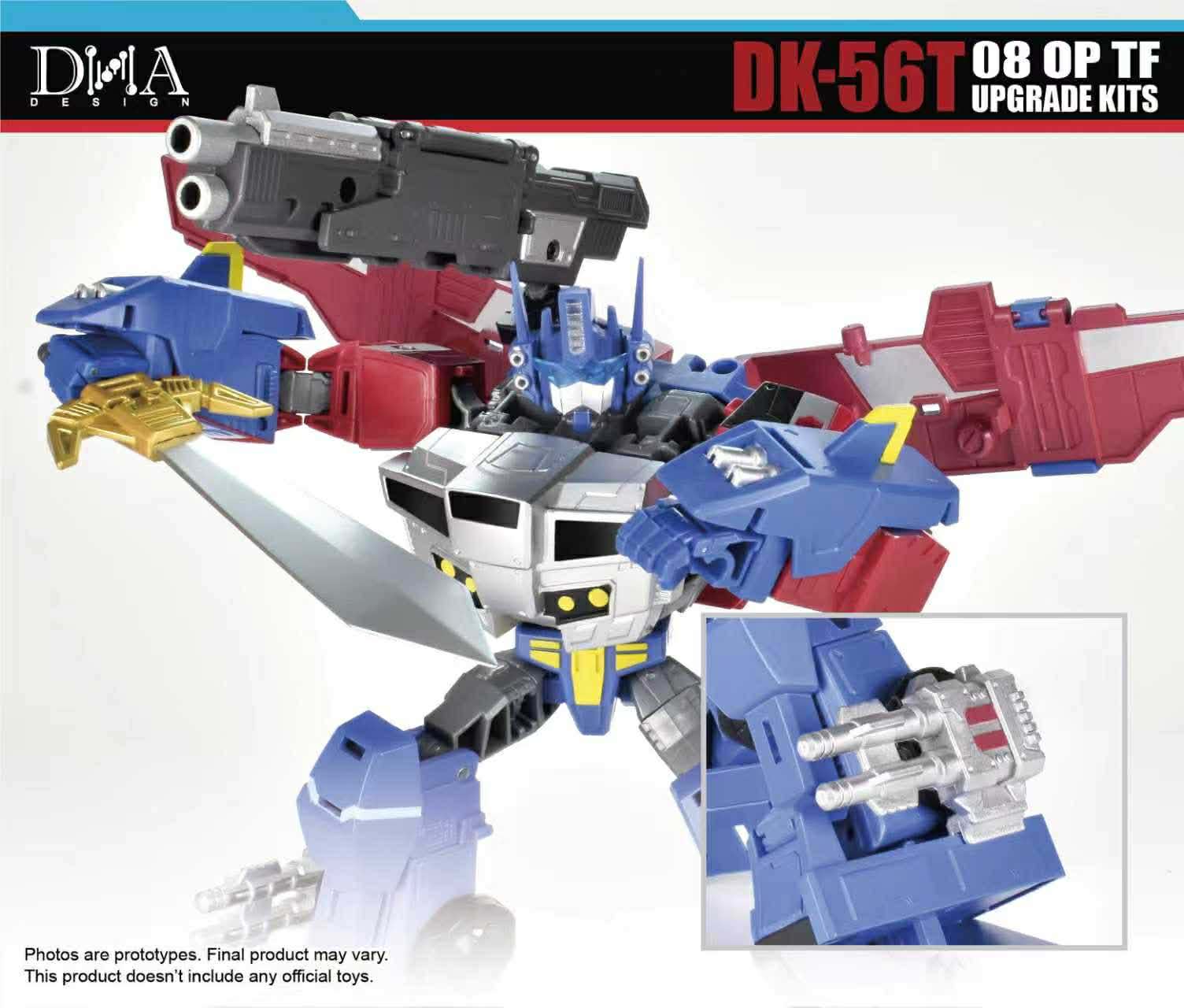 DNA Design DK-56T Upgrade Kit for 08 OP (Legacy United Animated Optimu