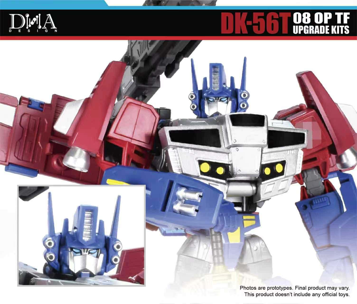 DNA Design DK-56T Upgrade Kit for 08 OP (Legacy United Animated Optimu