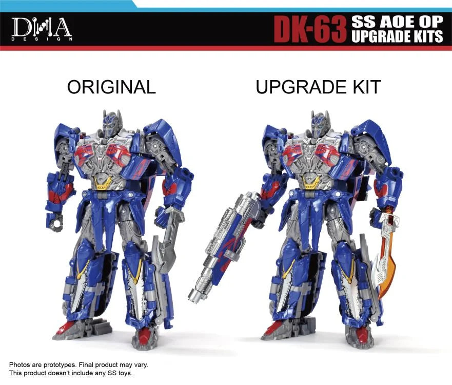 DNA Design DK-63 Upgrade kit for SS AOE Optimus Prime