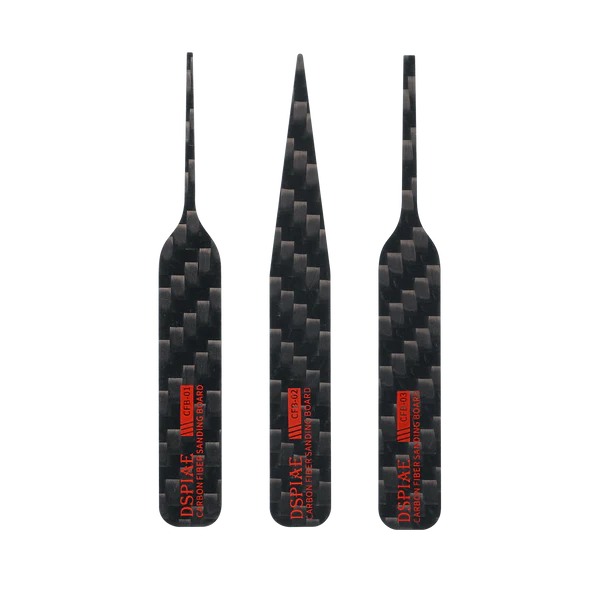 DSPIAE CFB-S01 Irregular Carbon Fiber Sanding Stick Set of 3
