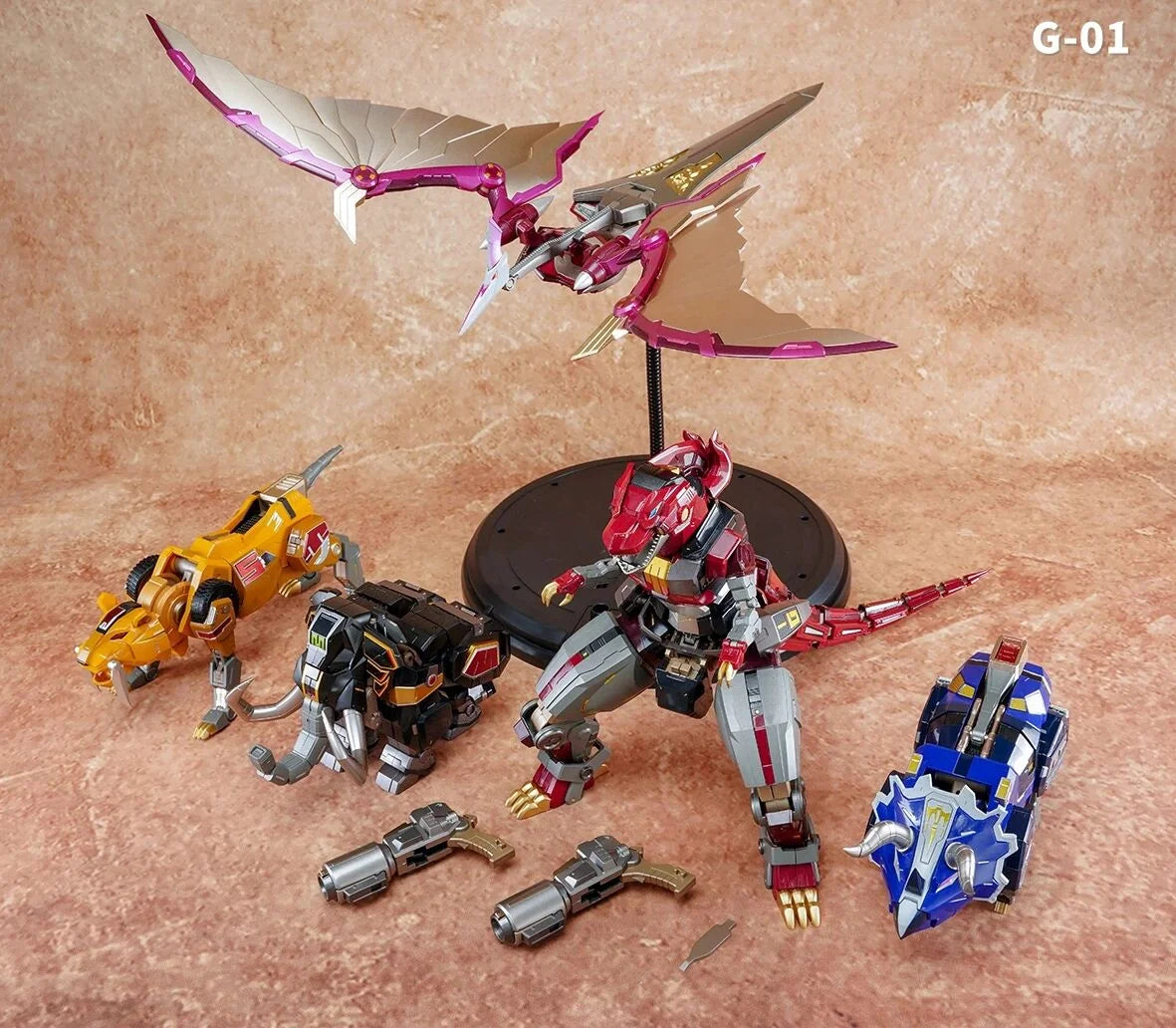 Beast Model G-01 Big Beast God Die-Cast Action Figure