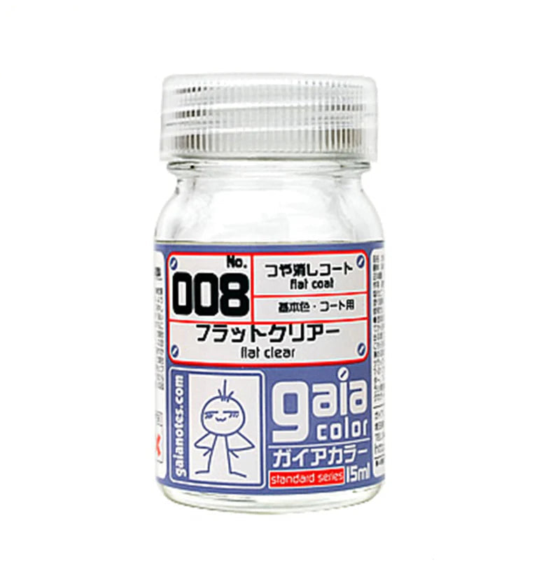 Gaianotes Gaia 008 Flat Clear Coat 15ML Paint Bottle