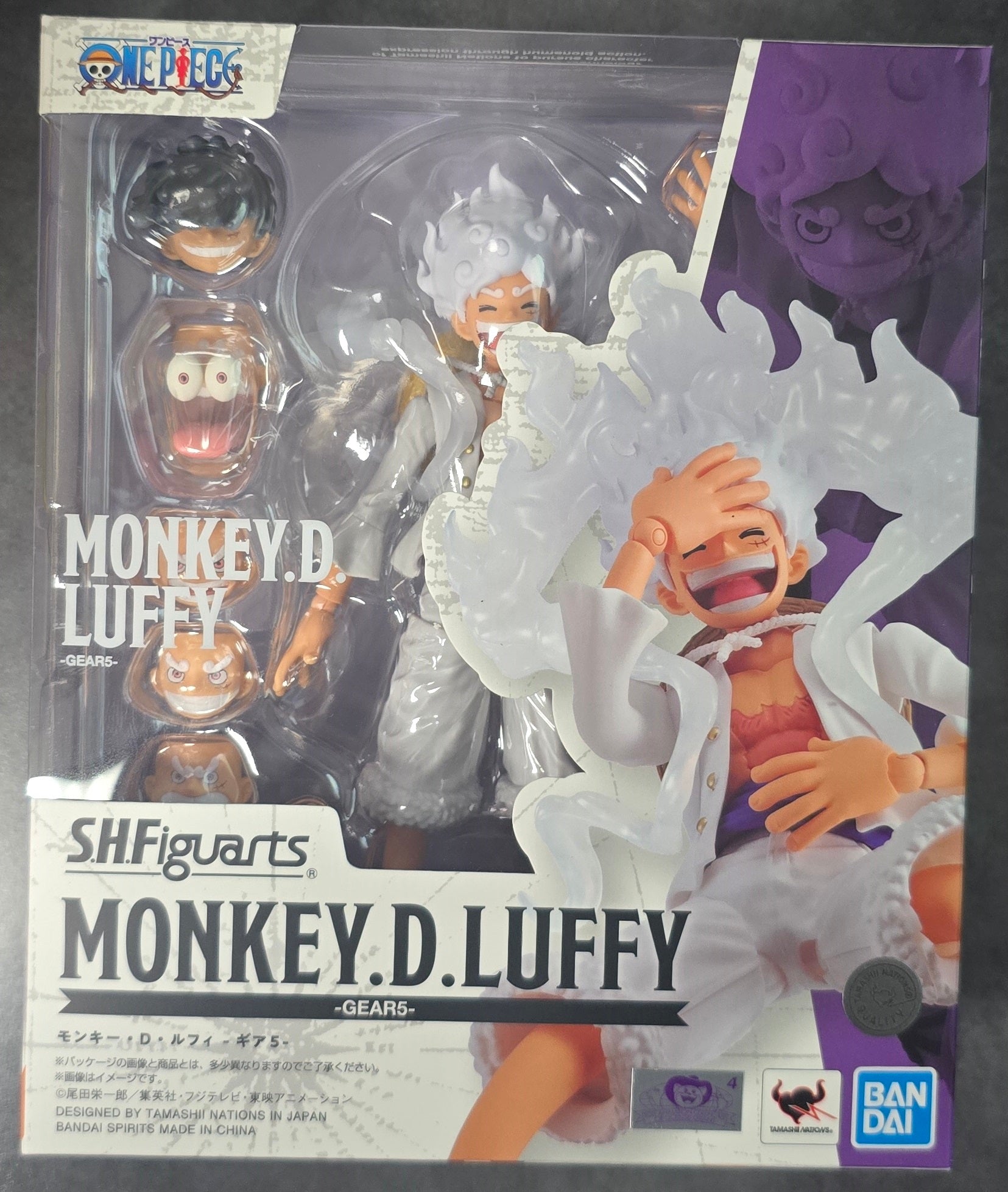 S.H. Figuarts One Piece Monkey D. Luffy -Gear 5- Action Figure