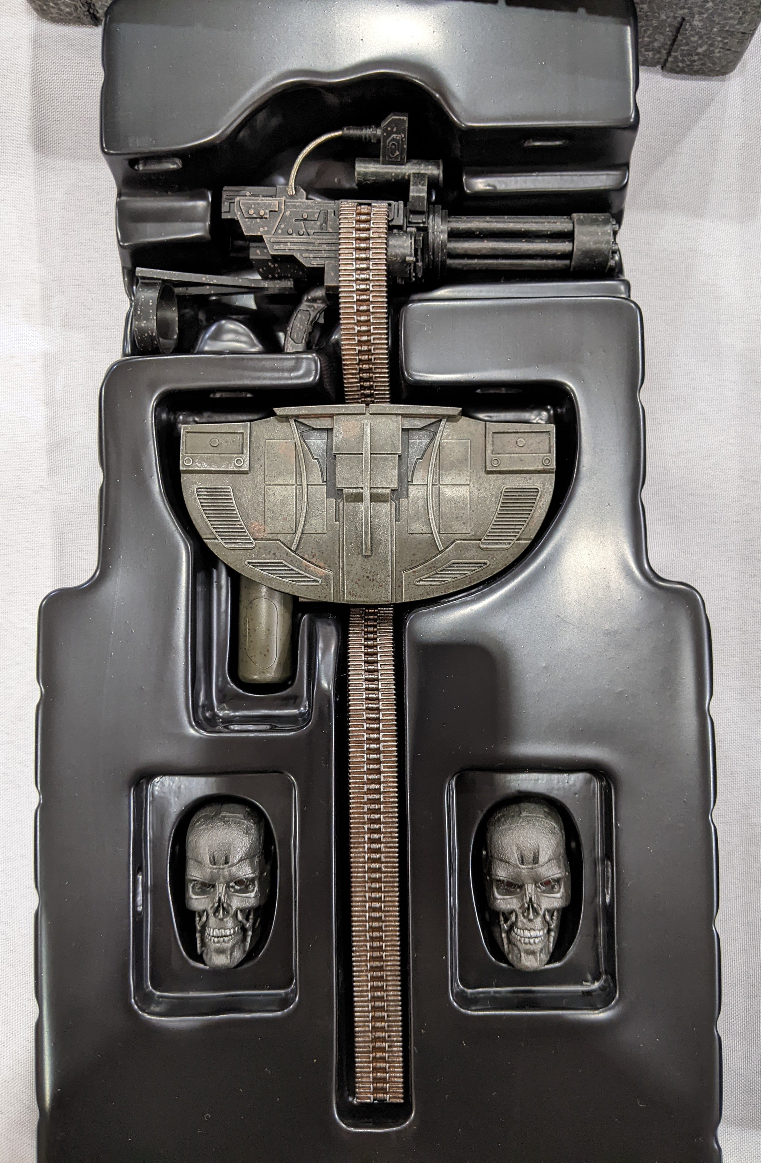 Terminator Skeleton Figure Hot Toys 1/6 Terminator Salvation Endo Skeleton Martin Laing Signature