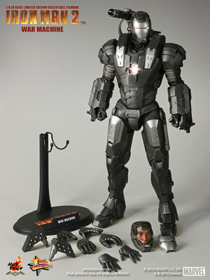 Hot Toys 1/6 Iron Man 2 War Machine Sixth Scale Figure MMS120