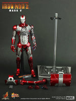 Hot Toys 1/6 Iron Man 2 Iron Man Mark V 5 Sixth Scale Figure MMS145