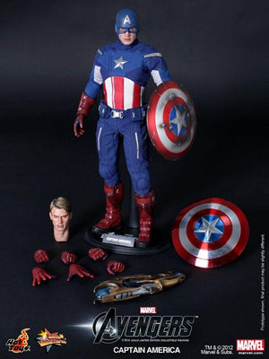 Hot Toys 1/6 The Avengers Captain America Sixth Scale Figure MMS174