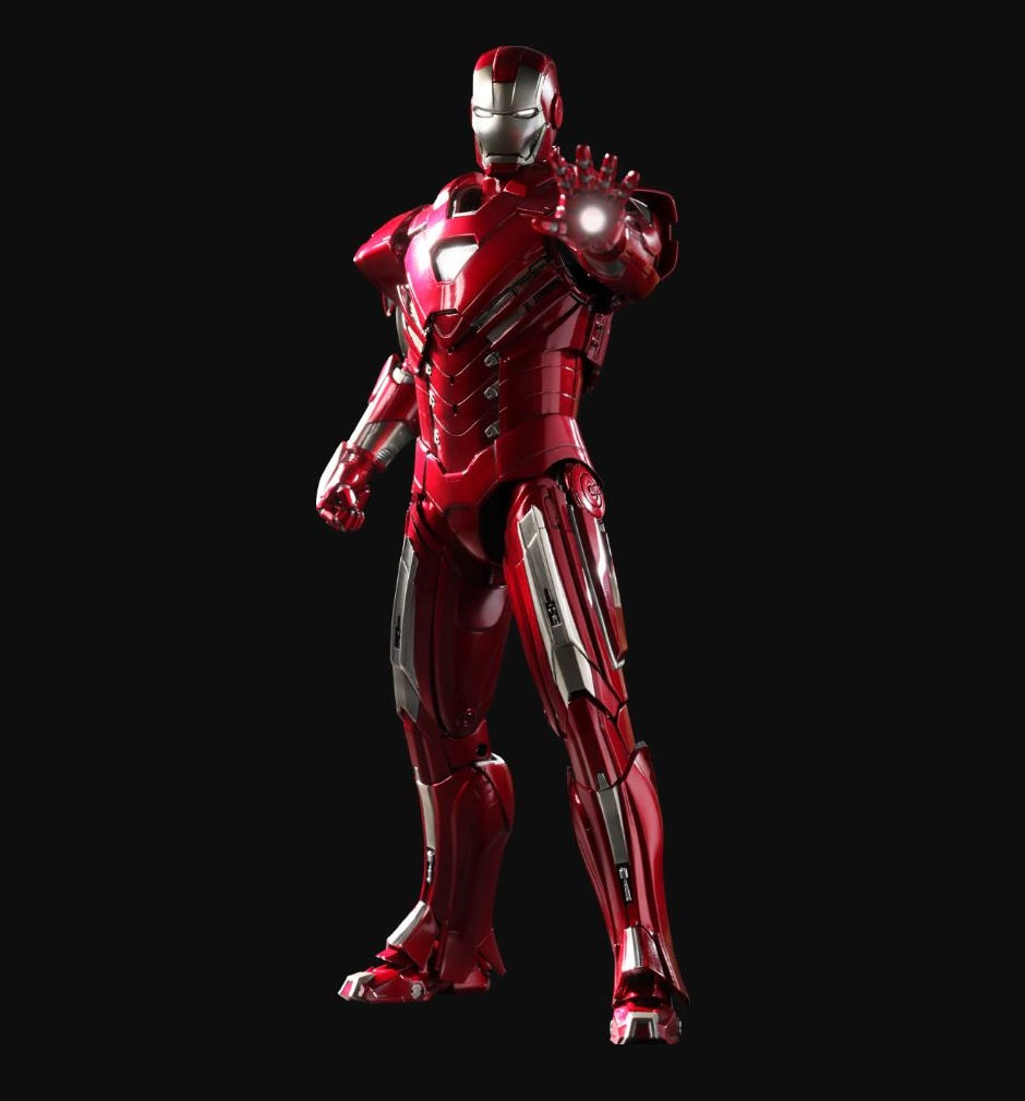 Hot Toys 1/6 Iron Man 3 Silver Centurion Mark 33 Sixth Scale Figure MMS213