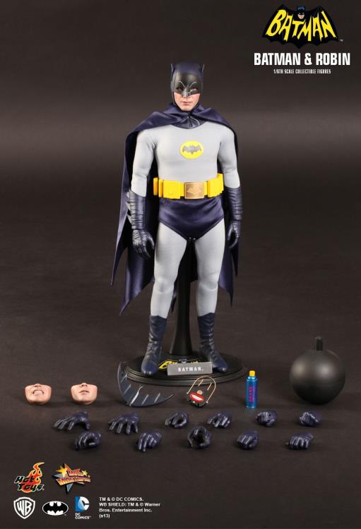 Hot Toys 1/6 Batman (1966) Batman Sixth Scale Figure MMS218 *Open Box*