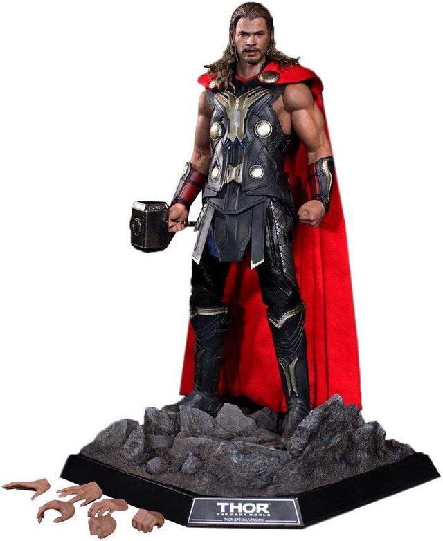 Hot Toys 1/6 Thor: The Dark World Thor (Light Asgardian Armor) Sixth Scale Figure MMS225