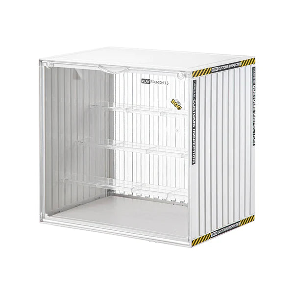 Multi-Tier Display Case White