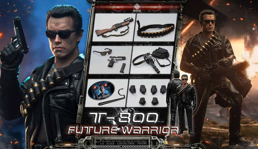 Present Toys 1/6 Future Warrior T800 Sixth Scale Action Figure PT-39