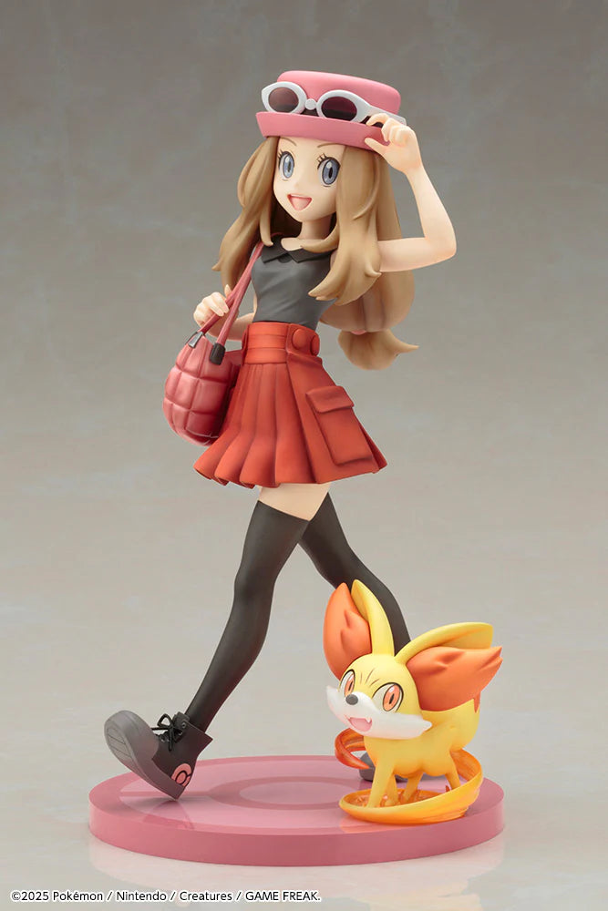 Kotobukiya 1/8 ArtFXJ Pokemon Serena with Fennekin Scale Figure Statue PV297
