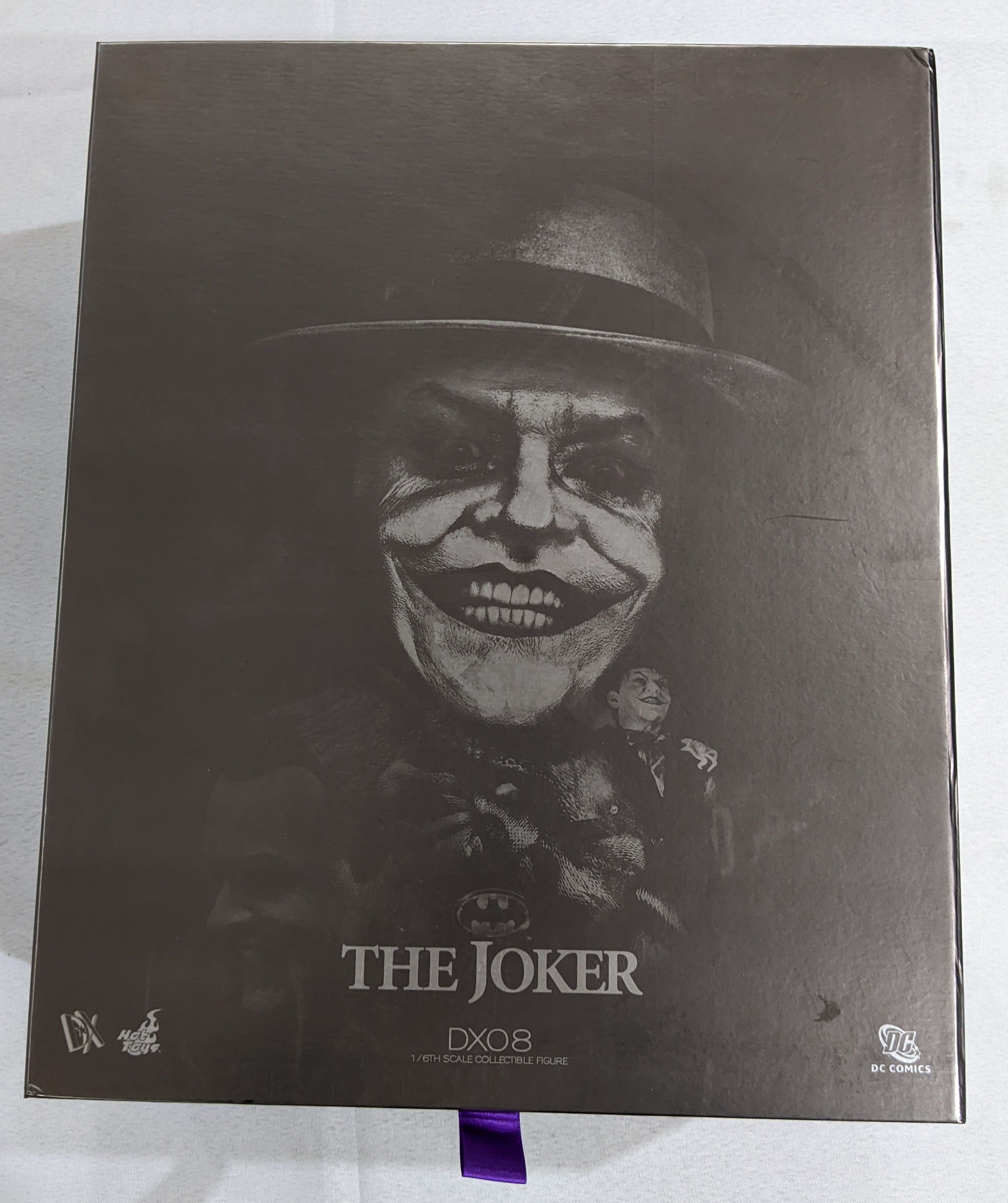 Hot Toys 1/6 1989 Batman The Joker Movie Masterpiece Sixth Scale Figure DX08 *Open Box*