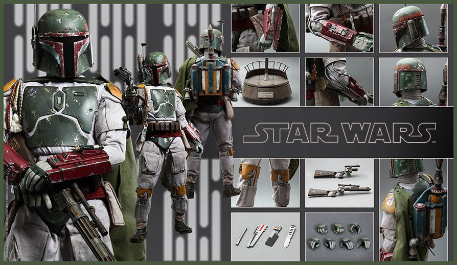 Hot Toys 1/4 Star Wars: Return of the Jedi Boba Fett Quarter Scale Figure QS003