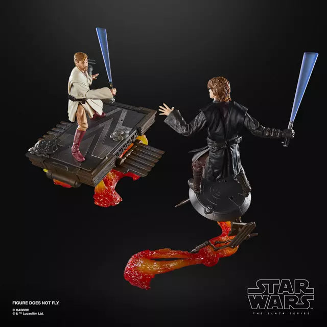SDCC 2025 Hasbro Star Wars the Black Series ROTS Anakin Skywalker & Obi-Wan Kenobi Figure Set